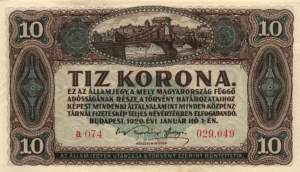 10 Korona 1920